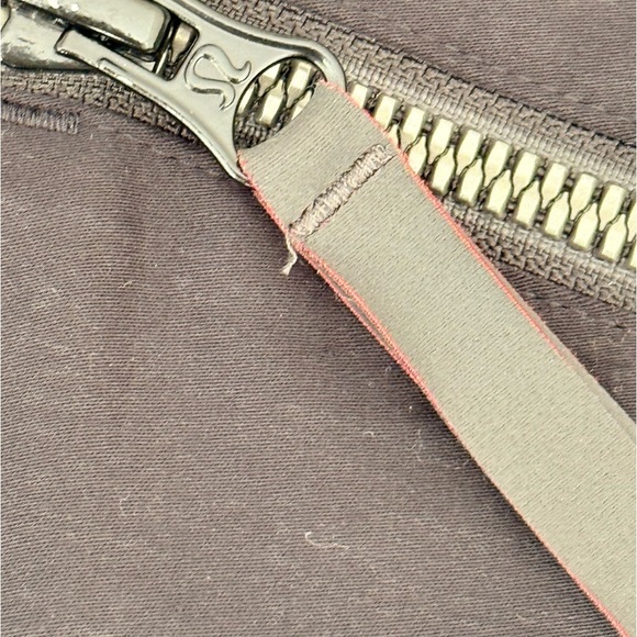 Lululemon Soft Summer Black Asymmetrical Zip Lightweight Vent Jacket NO SIZE - Picture 13 of 13